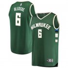 Camiseta Eric Bledsoe 6 Milwaukee Bucks Icon Edition Verde Hombre